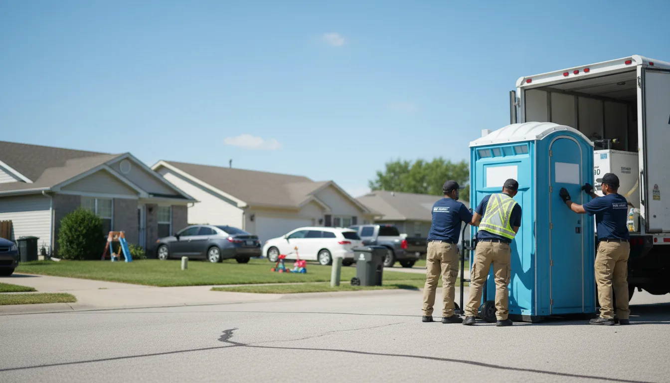 Standard Porta Potty Rentals in Utah near me